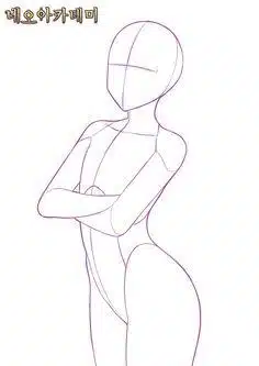 anime female body