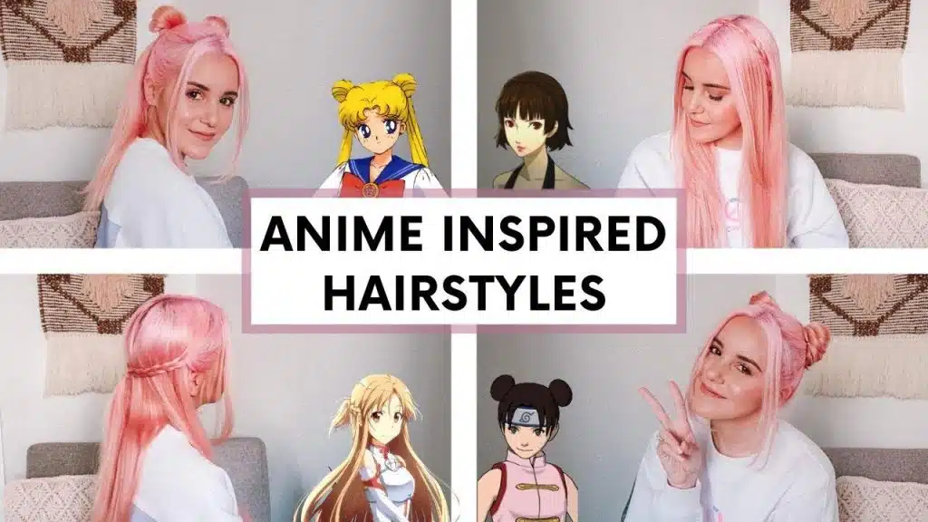 How to do anime hairstyles?