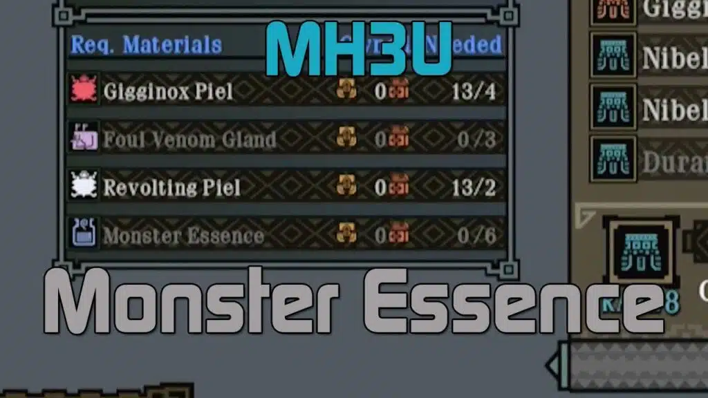 How to get monster essence anime last stand?