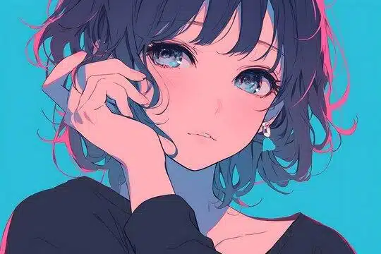 anime hair