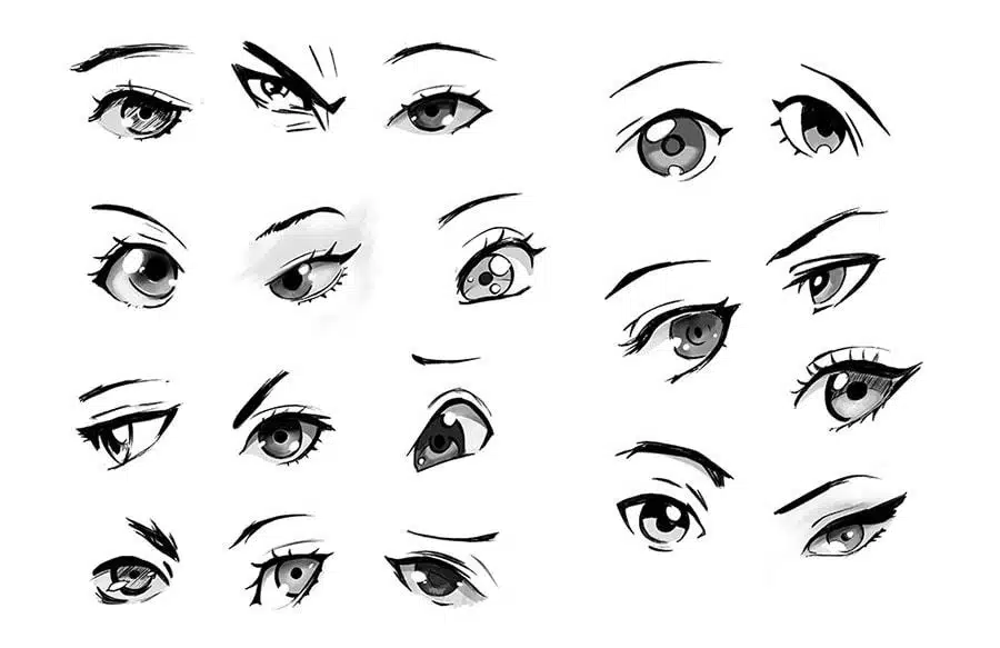 manga eyes