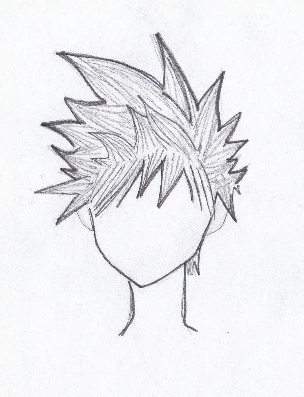 manga hair