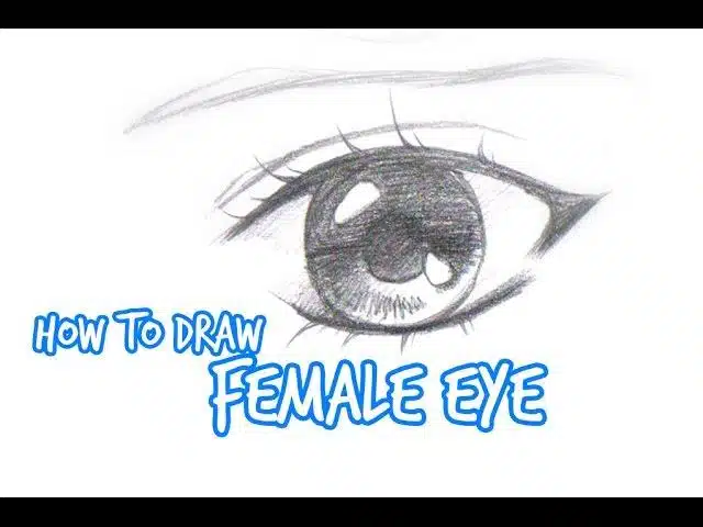 anime eye drawing