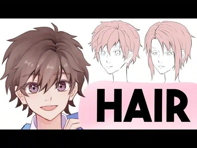 anime hair