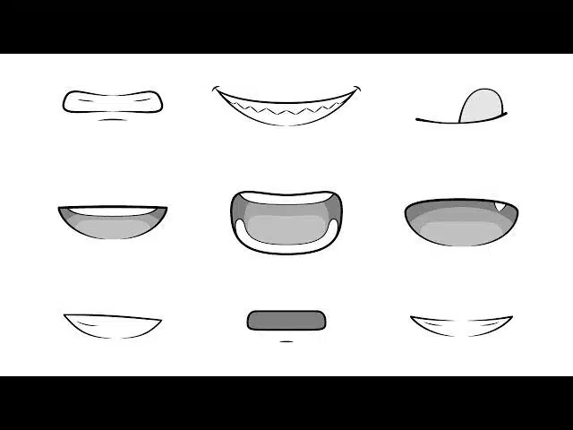 anime mouths