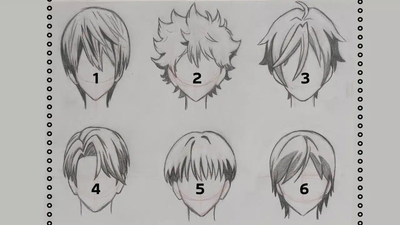 anime hair