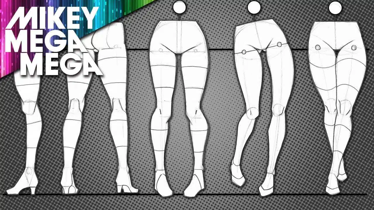 anime legs