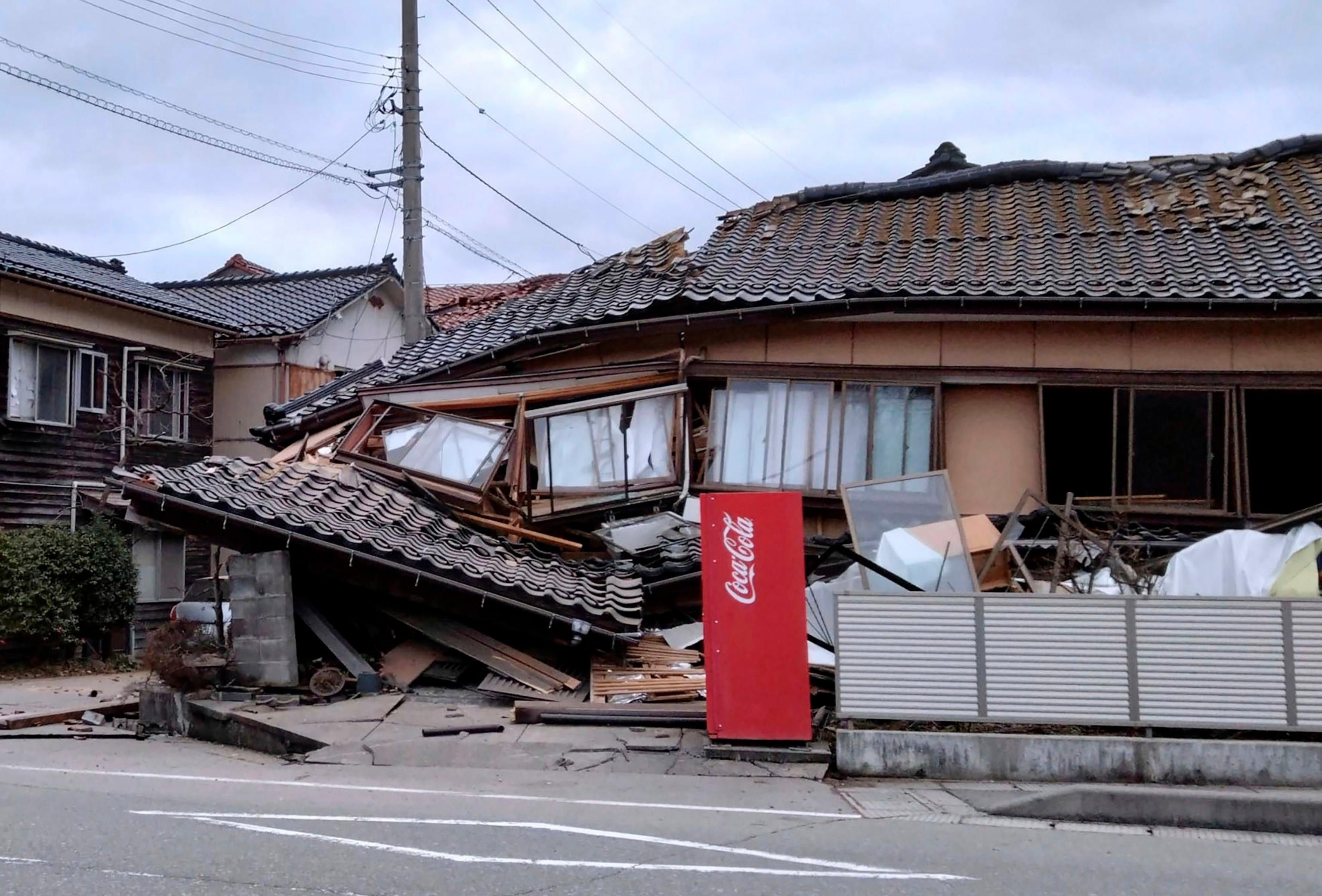 Tokyo earthquake