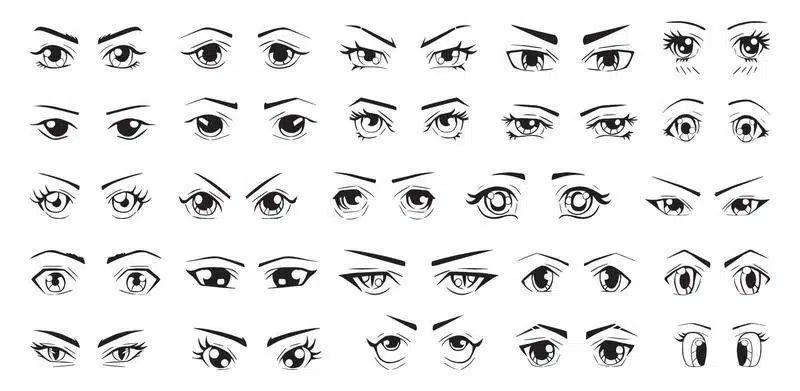 anime face