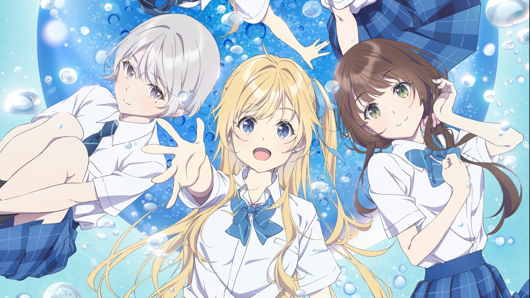 Chitose Is in the Ramune Bottle Unveils Key Visual, October Premiere