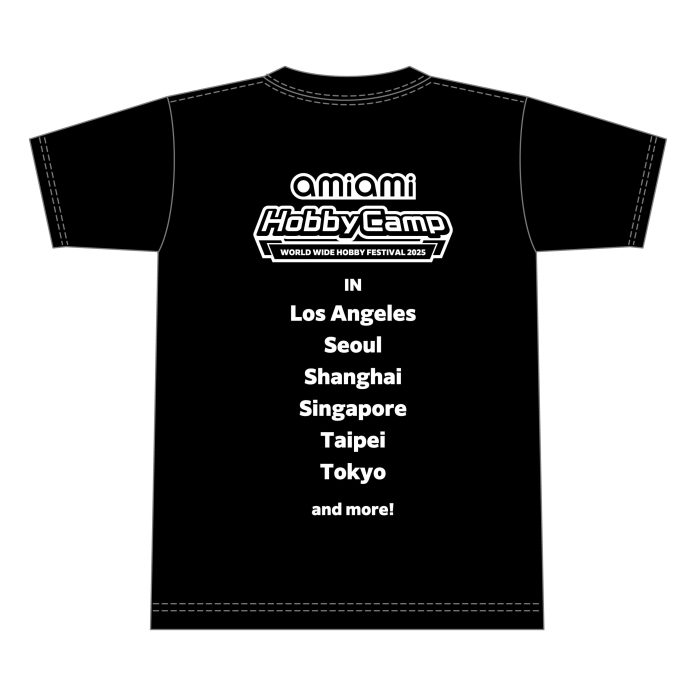 amiami AX charity shirts black back