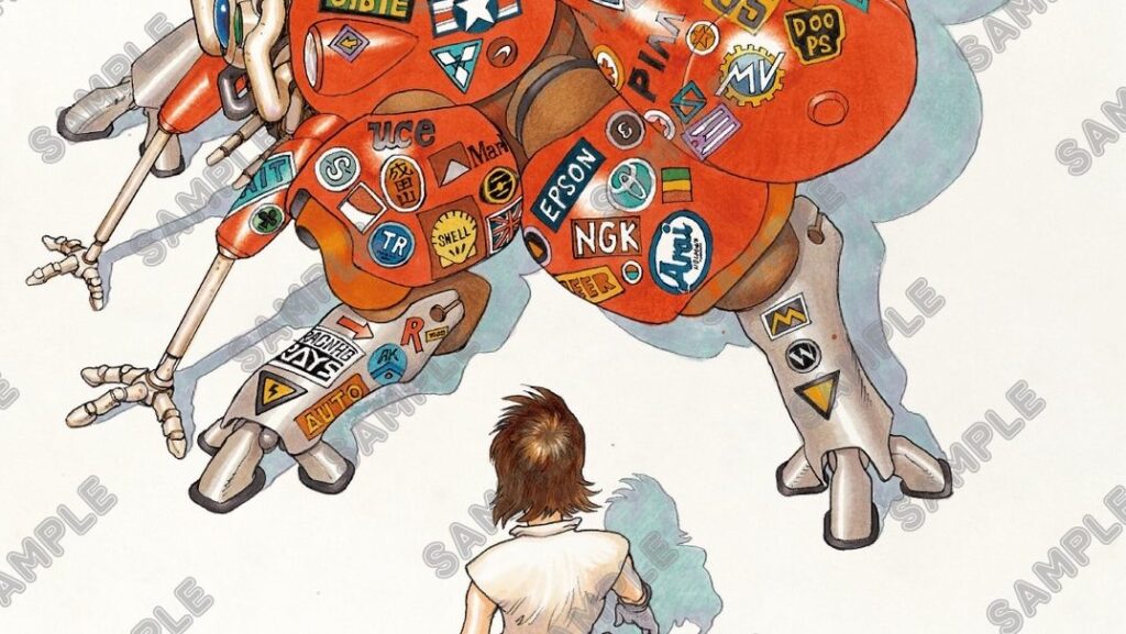 Ghost in the Shell Gets Akira-inspired Tribute Illustration from Katsuhiro Otomo