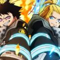 Fire Force Season 3 Part 2 Spotlights Shinra & Arthur in New Key Visual
