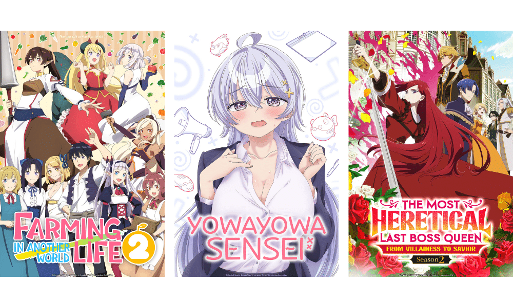 HIDIVE Introduces Trio of New Anime Series to Spring Slate