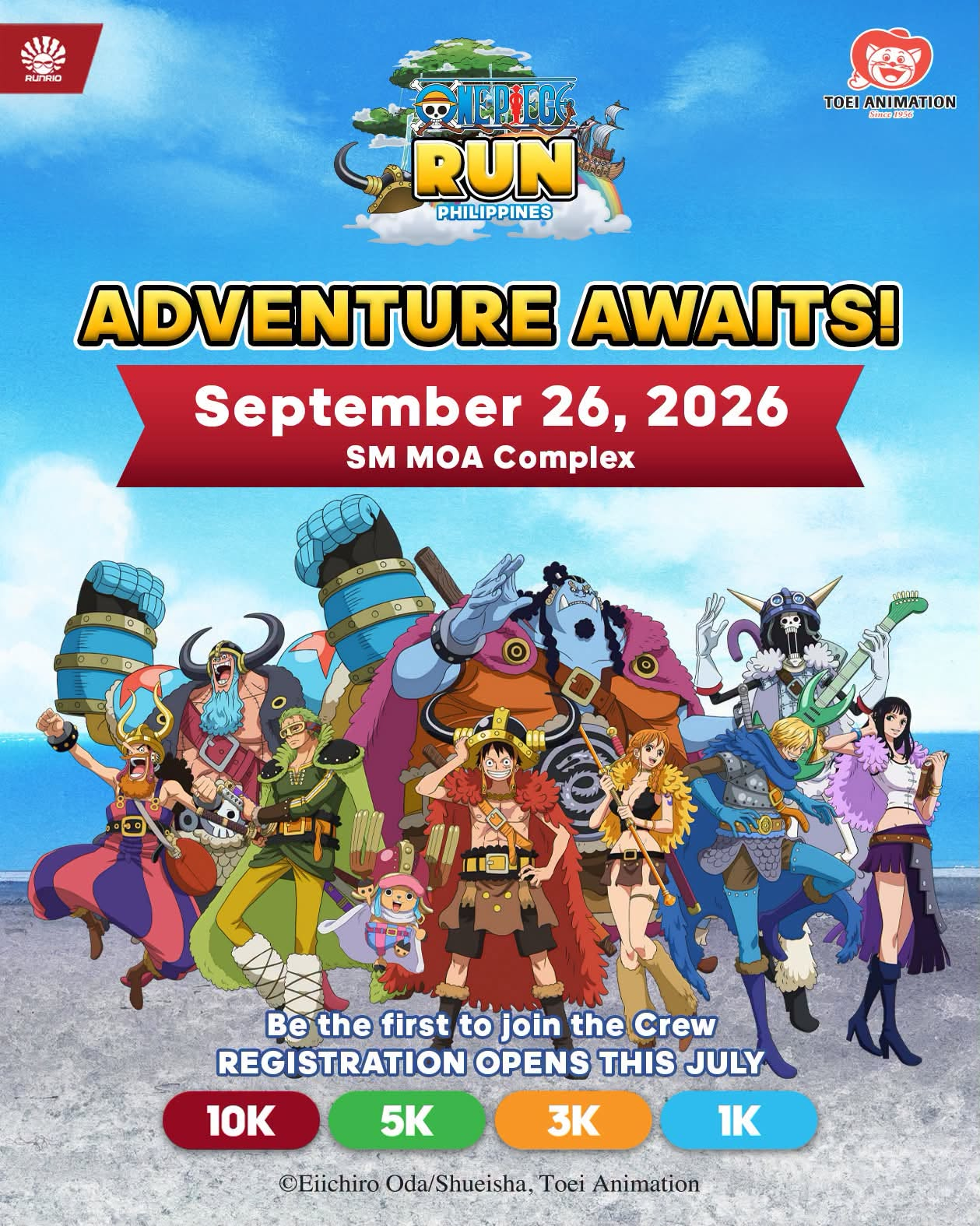 RunRio's ONE PIECE Run 2026: Elbaph Arc