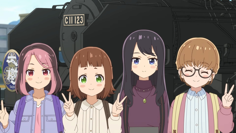 Train Lovers Slice-of-Life Anime 'TETSURYO! Meet with Tetsudou Musume' Arriving on HIDIVE